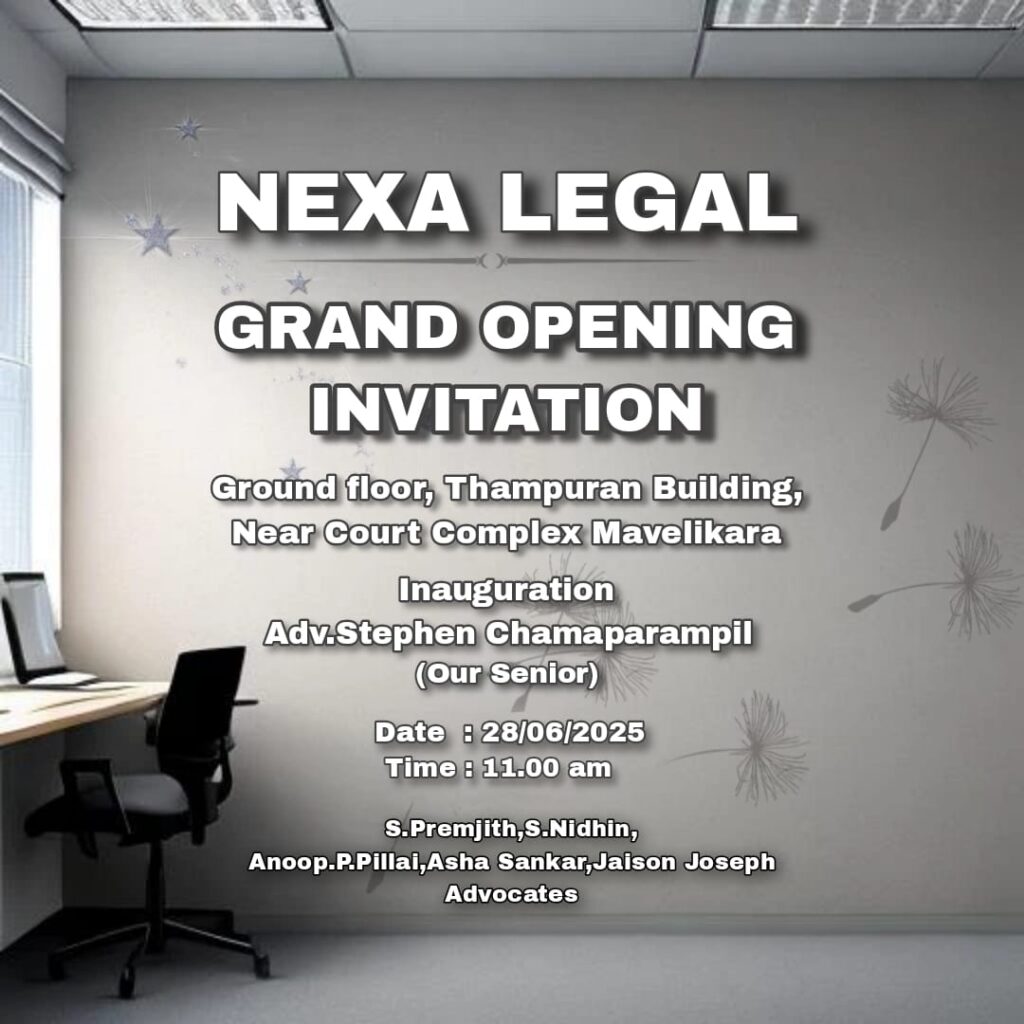Nexa Legal, Mavelikkara